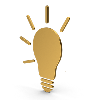 Symbol Light Bulb Gold.60watts
